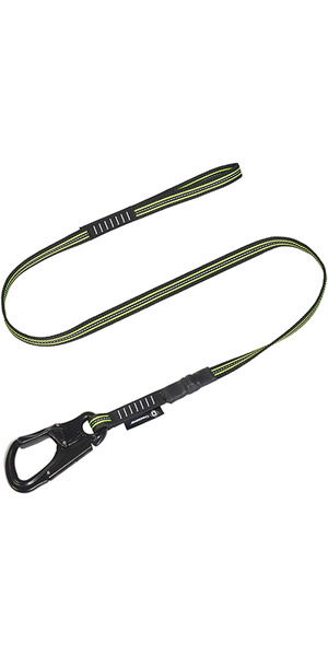 2026 Crewsaver Crewline Pro Safety Line Single Hook Non-Elasticated 3050-SL1 - Black
